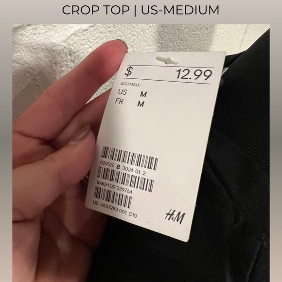 H&M Basic Long Sleeve Top | Medium | Never Worn - Picture 3 of 4